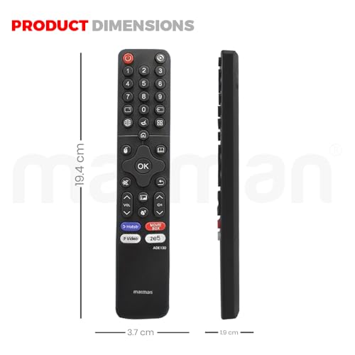 marman® Compatible with Akai Beston Daiwa Hyundai Onix Sansui Vise VW Smart TV Remote Control Ensure Compatibility by Matching the existing Remote with the Catalog Image for Optimal Use - Image 5