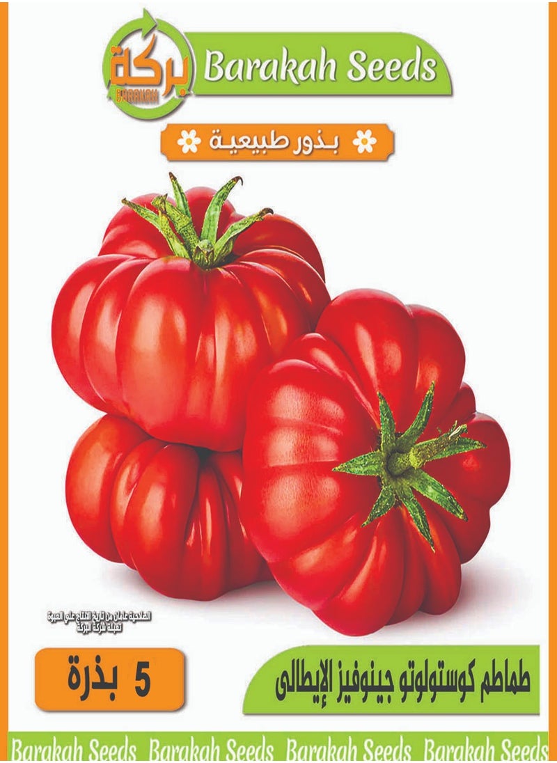 Generic High germination rate seeds - Italian Consolto Genovese tomatoes 