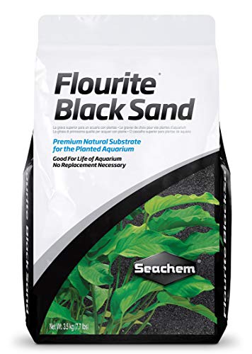 Seachem Fluorite Black Sand Substrate, 7.7lb - Image 1