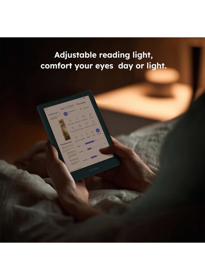 Musnap قارئ كتب إلكترونية Neo C سعة 64GB+4GB يدعم التطبيقات الخارجية، شاشة 6 بوصة E Ink ePaper، ورق رقمي، مع عرض ملون، عمر بطارية طويل للقراءة - Image 5