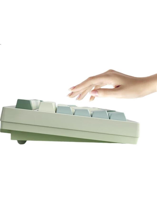 Langtu Lt95 Cuiwei Wired/Wireless/Bluetooth Tri-Mode Mechanical Keyboard, Gasket Structure, Rgb Lighting Effects, Lcd Color Screen, Macaron Switches - Image 3