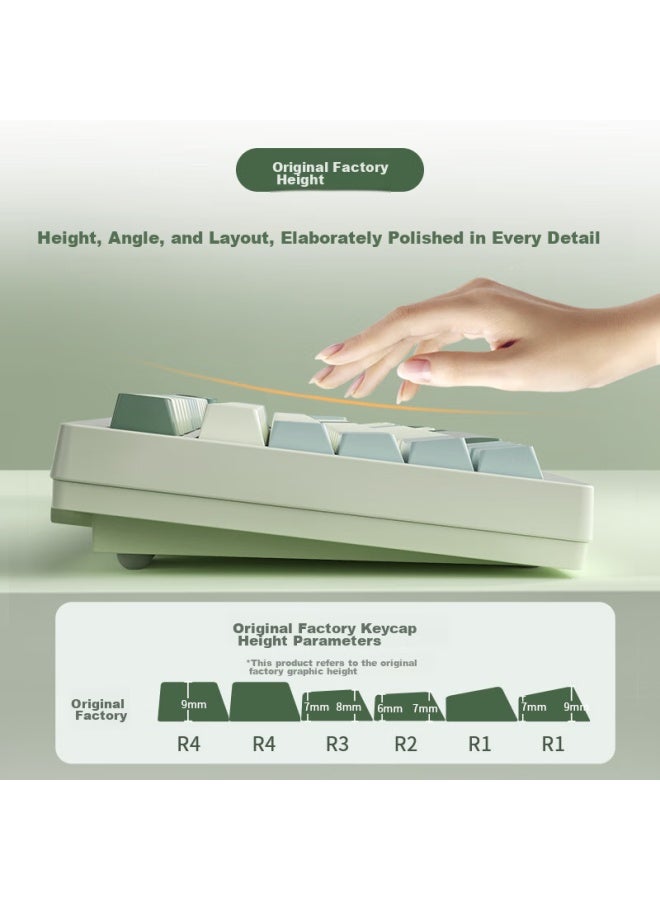 Langtu Lt95 Cuiwei Wired/wireless/bluetooth Tri-mode Mechanical Keyboard, Gasket Structure, Rgb Lighting Effects, Lcd Color Screen, Macaron Switches - Image 3