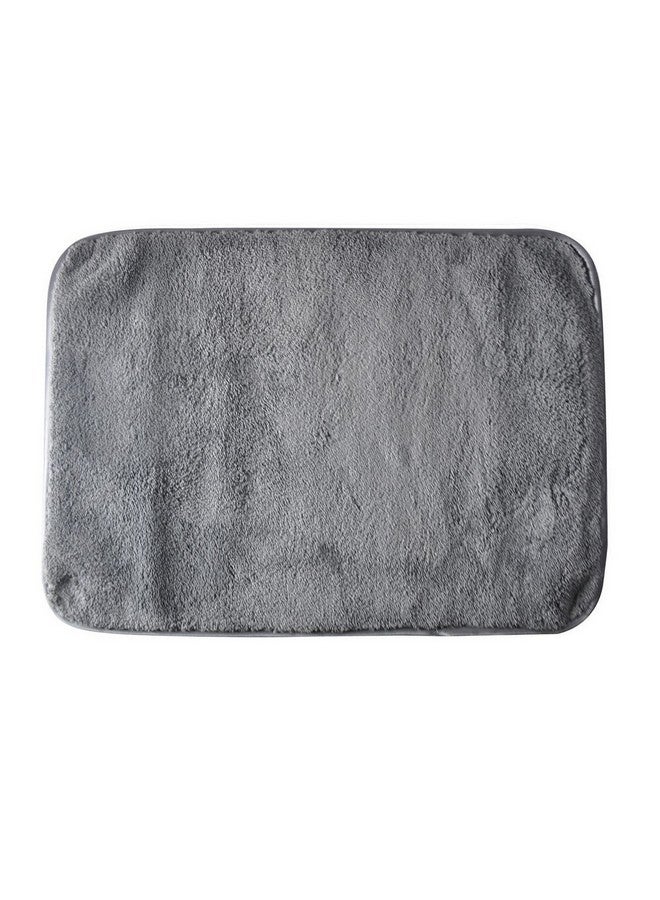AUTOSMART 2-Piece Thick Plush Microfiber Towel Grey 30 x 40 cm MCA4062 - Image 2