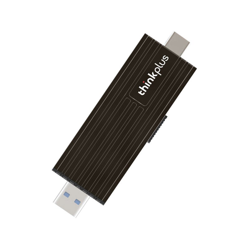 thinkplus TU202 256GB USB3.0/Type-C Dual-port Portable Solid Sate U Disk High-speed USB Flash Drive for Smartphone PC Laptop - Image 1