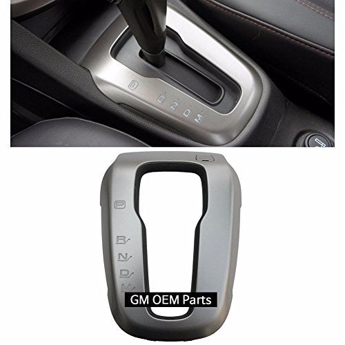 Chevrolet A/T Gear Shift Lever border Cover Silver For GM Chevrolet Sonic 2012+ OEM Parts - Image 3