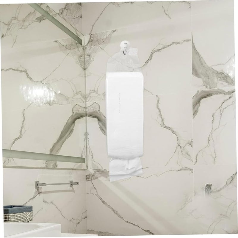 FRCOLOR مناديل ورقية يمكن التخلص منها بتصميم أنيق على شكل صدفة وماصة للحفلات والمناسبات والمنزل والتجارية - Image 5