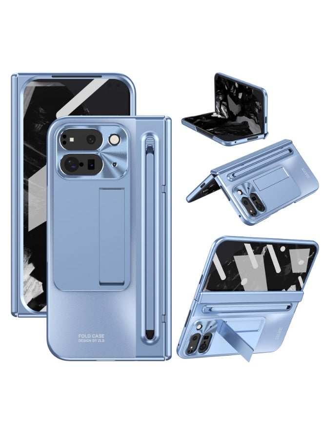 general Google Pixel 10 Pro Fold Case with Pen, Zipper Protector, PC Shockproof Cover, HD Screen Protector, Adjustable Kickstand, Case for Google Pixel 10 Pro Fold - Image 1