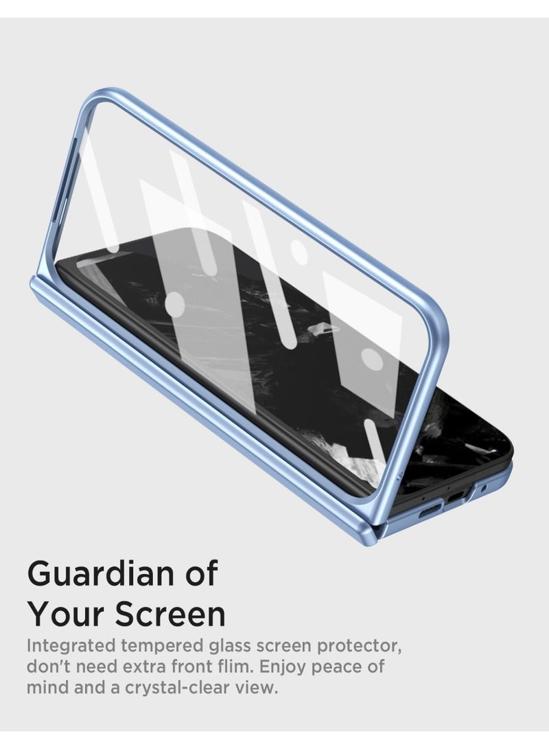 general Google Pixel 10 Pro Fold Case with Pen, Zipper Protector, PC Shockproof Cover, HD Screen Protector, Adjustable Kickstand, Case for Google Pixel 10 Pro Fold - Image 3