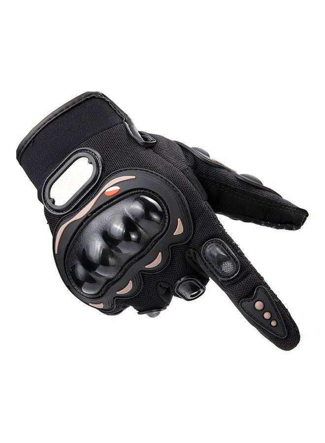 NIBEMINENT Men’s Motorcycle Rider Anti-Fall Full Finger Gloves - Image 1