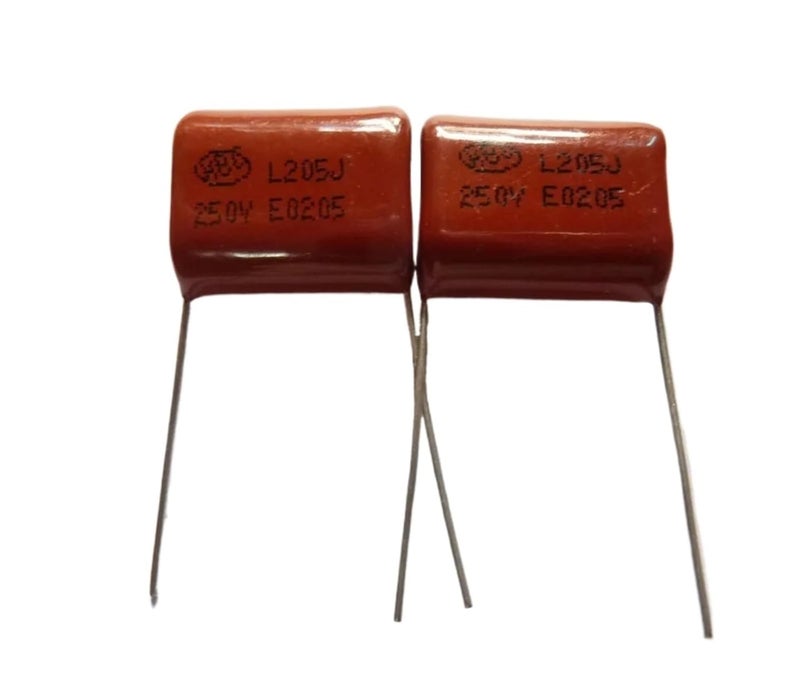 CBB21 2uF 250V مكثف فيلم متعدد البروبيلين معدن 50 قطعة P20 205J 2000nF - Image 2
