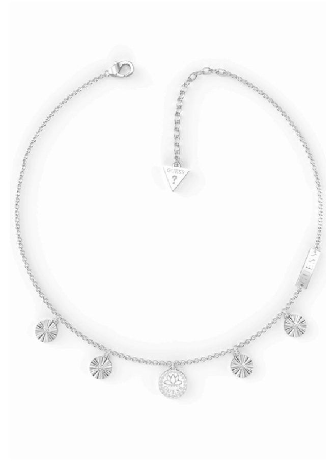 GUESS - Multi Charms Lotus Necklace - Image 1