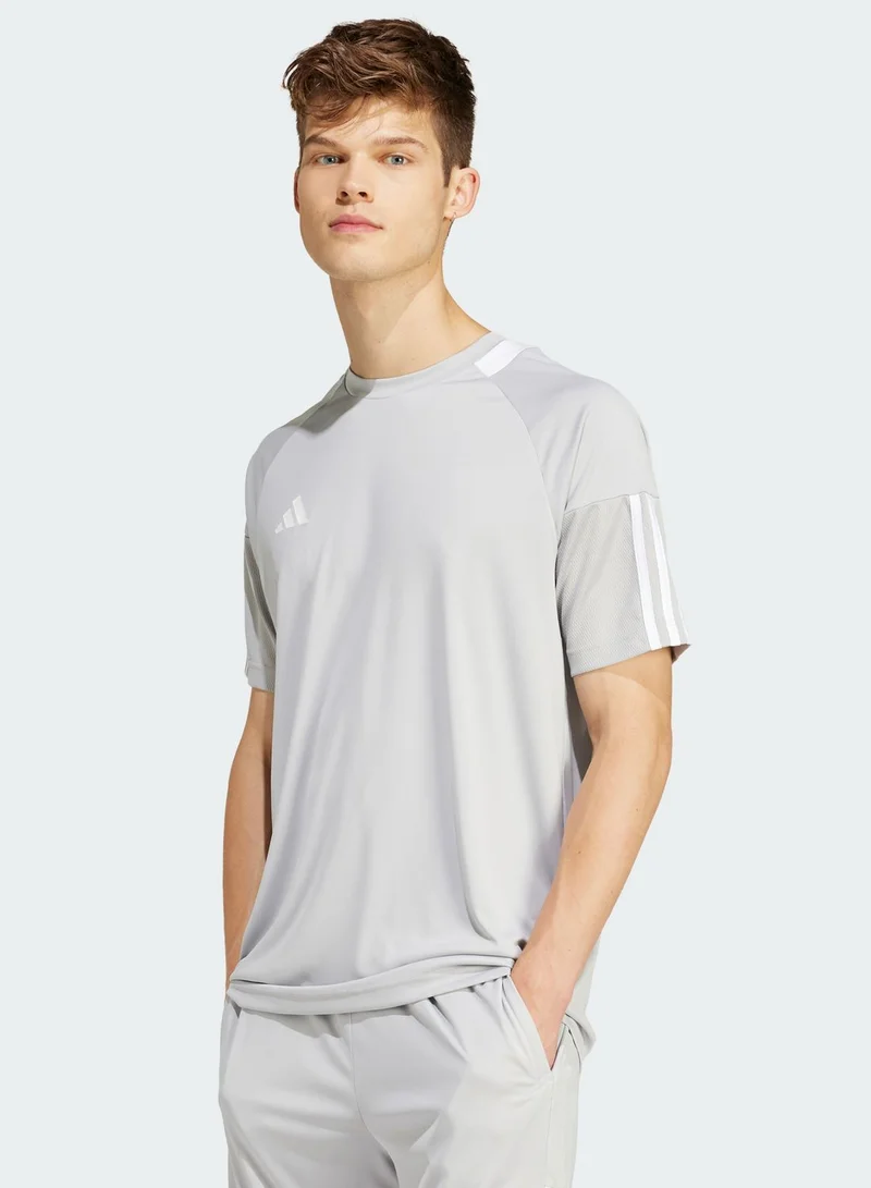 Adidas Sereno 3 Stripes T-Shirt
