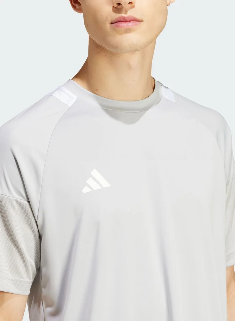 Adidas Sereno 3 Stripes T-Shirt