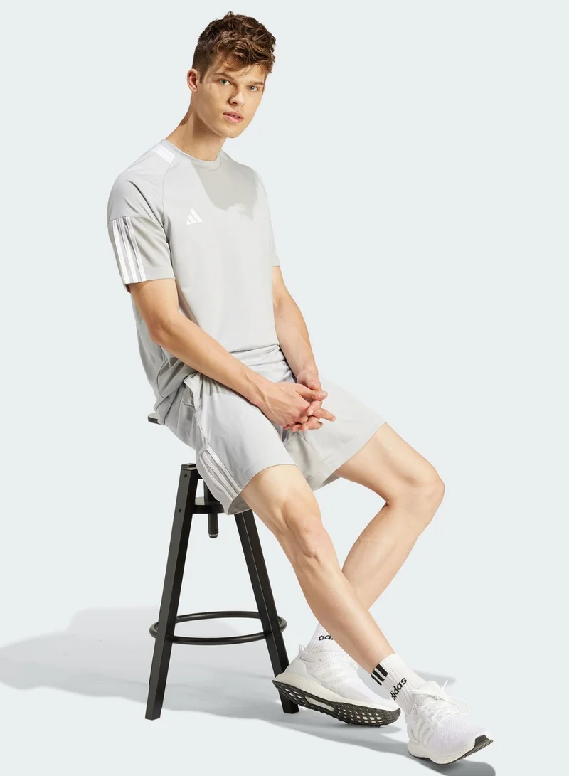 Adidas Sereno 3 Stripes T-Shirt