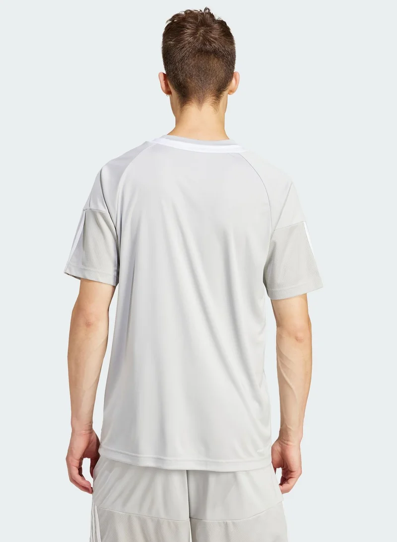 Adidas Sereno 3 Stripes T-Shirt