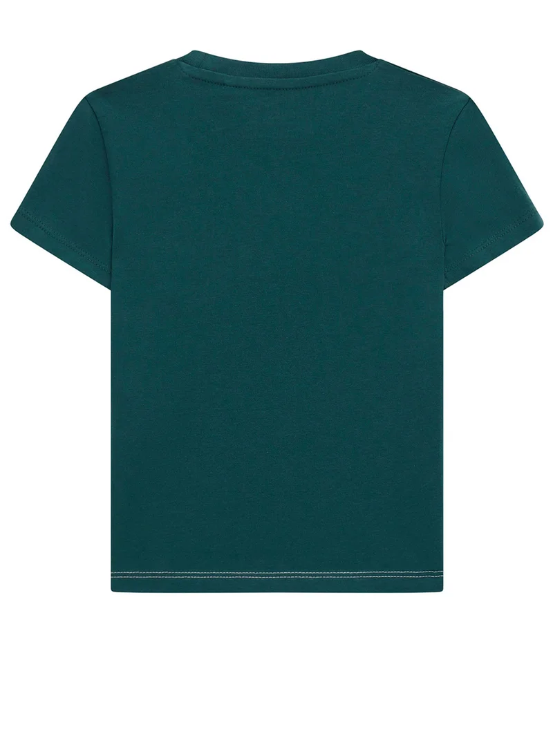 GUESS Kids Logo Crew Neck T-Shirt