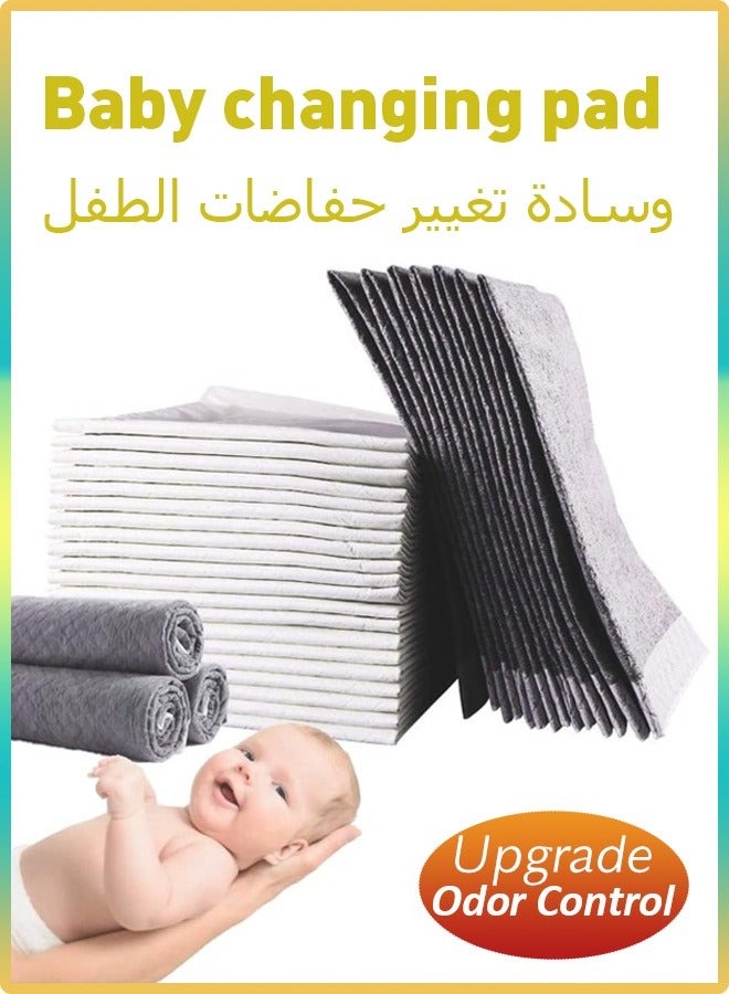 Vividorad Extra-Thick Leak-Proof Baby Pee Pads - Ultra Absorbent, Breathable, Easy Clean, Quick Drying, Odor Control, 5-Layer Protection(100/50/40/20Count ） - Image 1