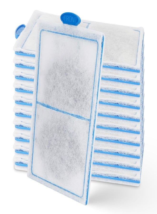 هايغر عبوة من 10 خراطيش فلتر كربون بديلة لحوض السمك من هيجر، فلتر معلق على الظهر HG149 HG099-S - Image 1