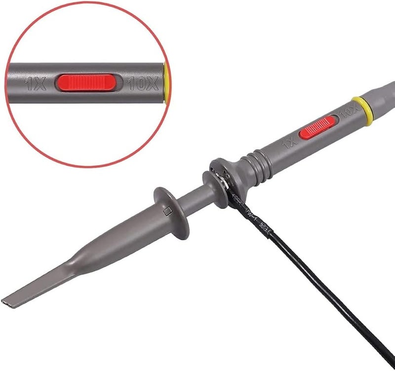 P6100 مجسات راسم الإشارات 100 ميجاهرتز مجموعة كابل اختبار BNC مع مشابك التمساح - Image 3