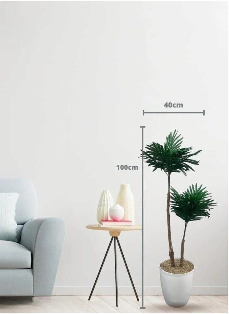 AL KHALDIYA Artificial decorative plant tree with pot, 120 cm 