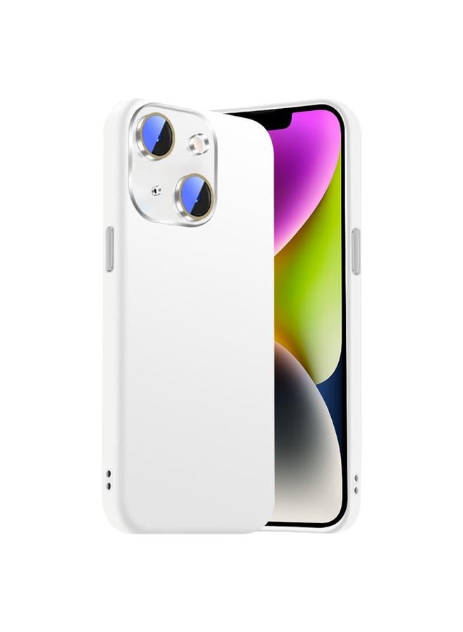 S-TOP Case For iPhone 14 Plus Nano Lens Cover Liquid Silicone Phone Case - Image 1