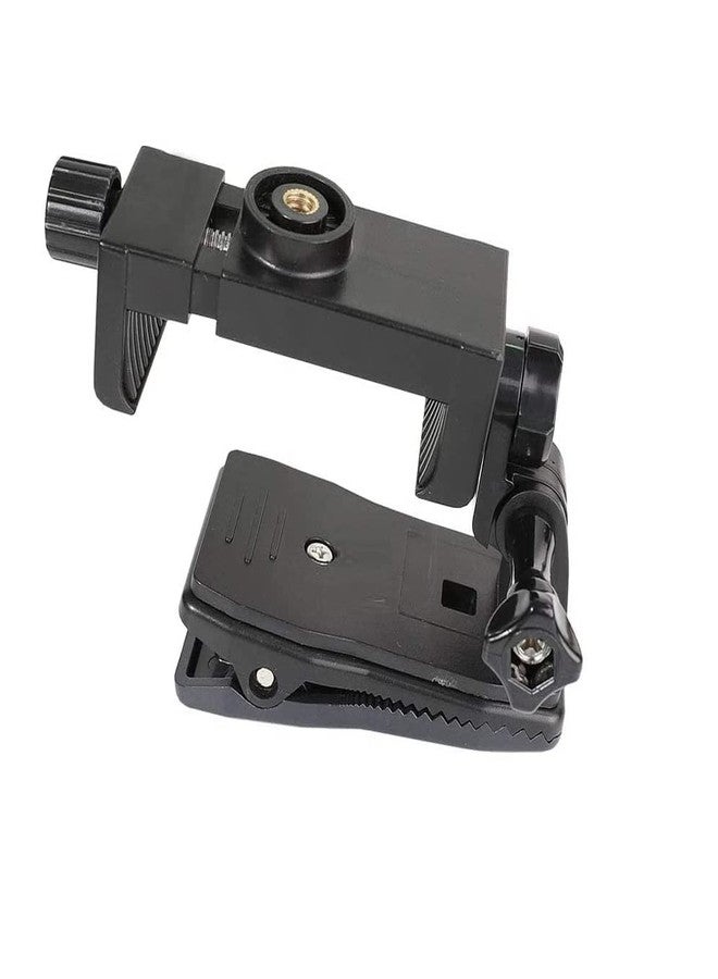 Action Pro 360° Backpack Clip Mount with Smartphone Holder Accessories Compatible with GoPro Hero 13 12 11 10 9 8 7 6 5 Black Action Camera and Smartphones Like iPhone Samsung - Image 3