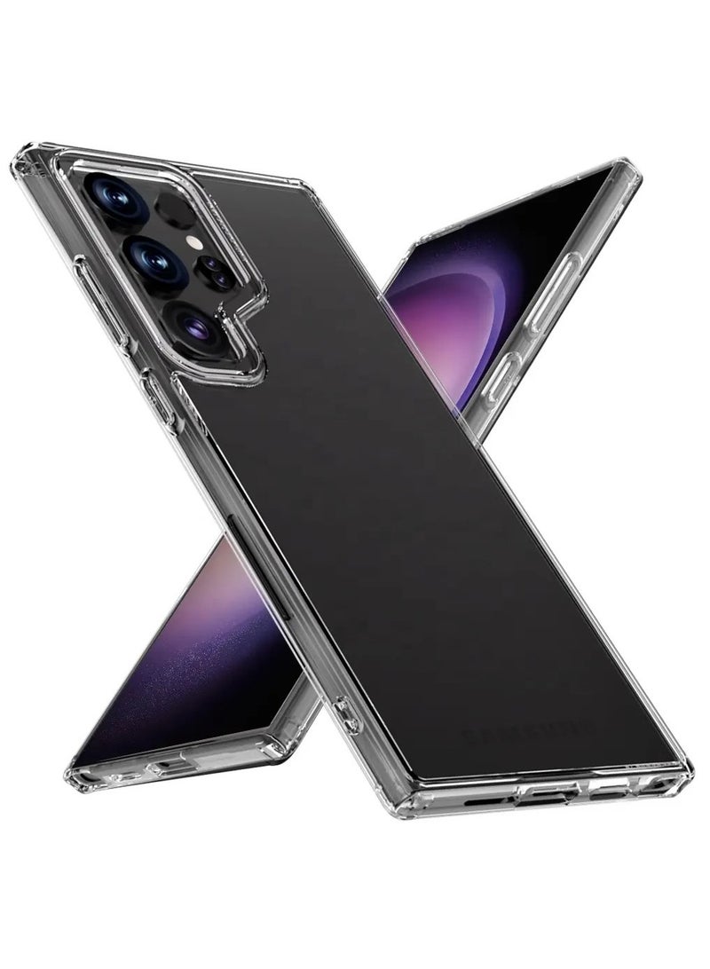 إكس ليفيل جراب X-Level Armor Series غير اللامع المقاوم للسقوط لهاتف Samsung Galaxy S25 Ultra (شفاف) - Image 1