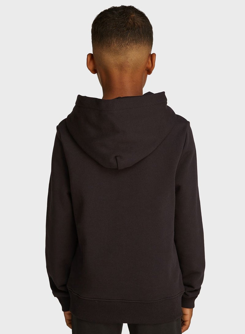 Calvin Klein Jeans Youth Logo Hoodie - Image 2