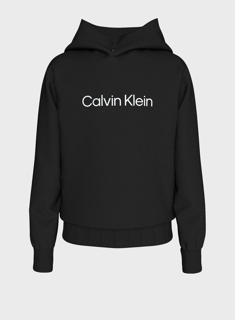 Calvin Klein Jeans Youth Logo Hoodie - Image 3