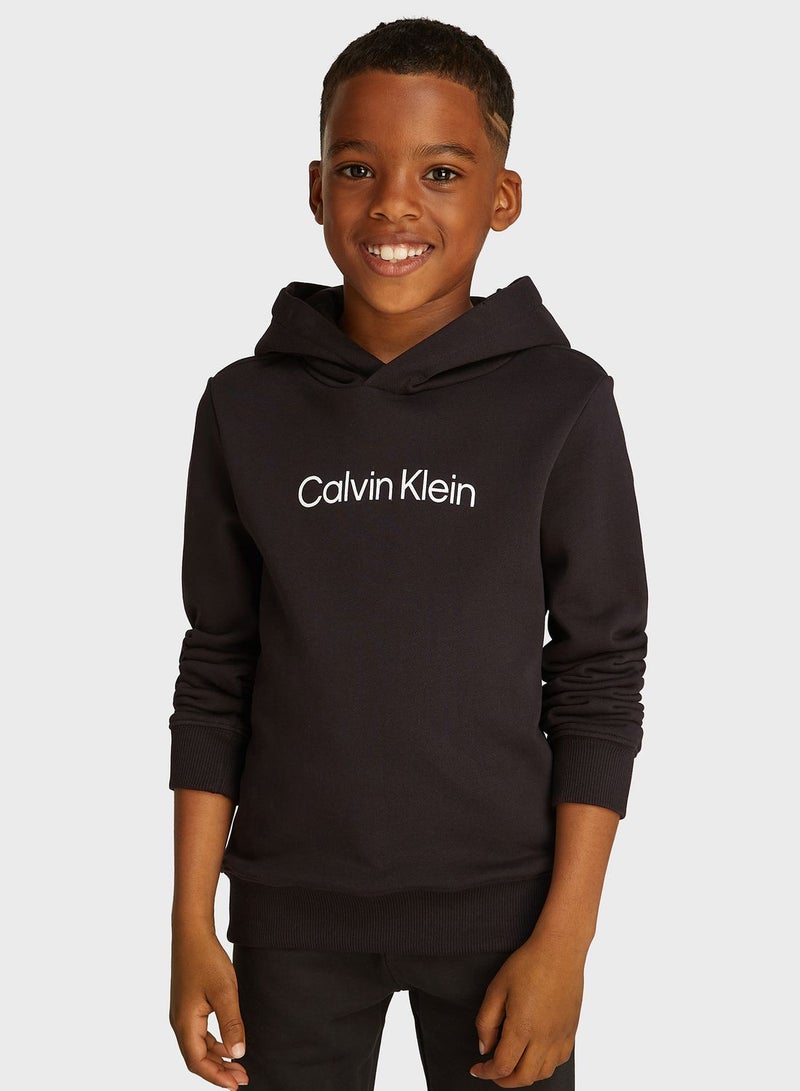 Calvin Klein Jeans Youth Logo Hoodie - Image 1
