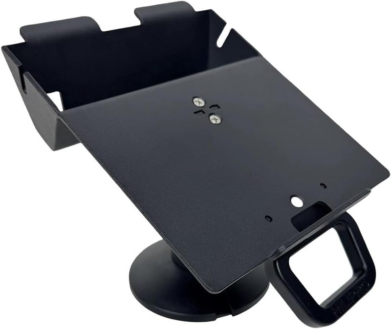 HILIPRO Point of Sale Swivel Stand for Pax A3700-360 Swivel and 50 Tilt - Complete POS Kit with Cable Management - Image 1