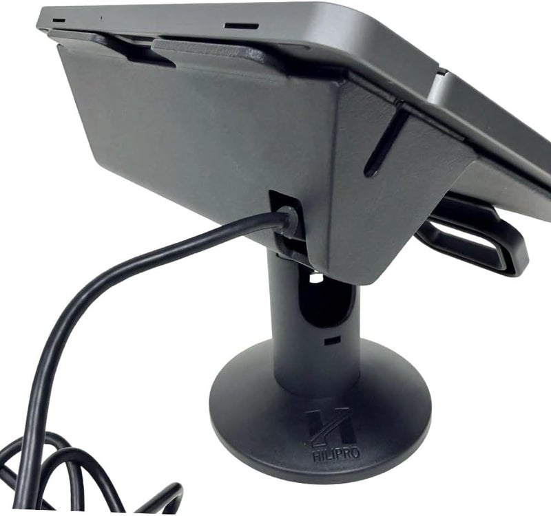 HILIPRO Point of Sale Swivel Stand for Pax A3700-360 Swivel and 50 Tilt - Complete POS Kit with Cable Management - Image 3