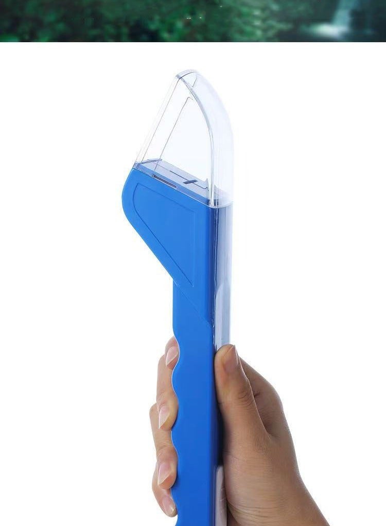 Generic 1 Piece Handheld Insect Trap Spider Trap Bee Insect Clip Artifact Insect Catching Tool, Safe Outdoor Capture Blue  - Image 2