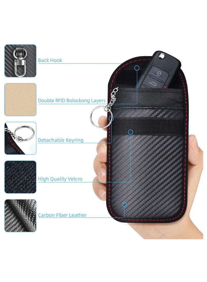 Excefore Faraday Bag for Key Fob, Signal Blocking Faraday Bag for Car Key - Image 2