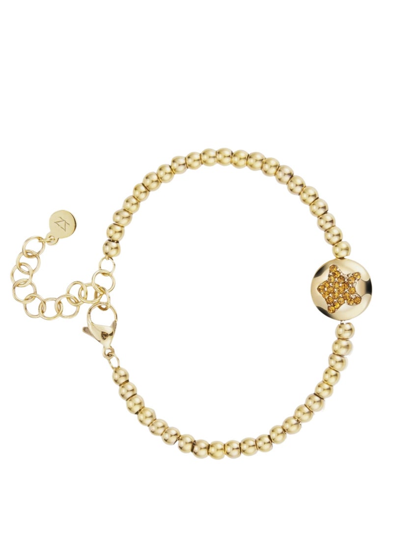 زنك سوار ZINK النسائي من الفولاذ المقاوم للصدأ باللون الذهبي | ZFBR007GS - Image 3