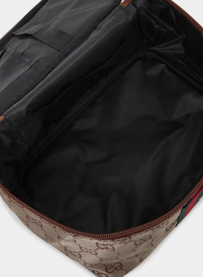 Take Two Printed Washbag with Zip Closure - Image 4