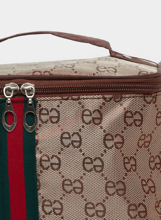 Take Two Printed Washbag with Zip Closure - Image 3