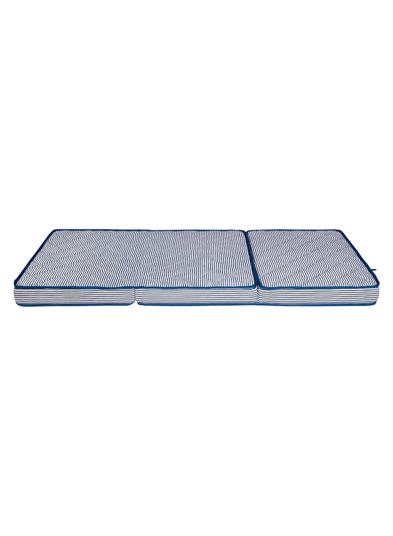 Comfy Luxury Exclusive Collection Guest/Travel 180x90x10cm Stripe Folding Foam Portable Mattress - Image 5