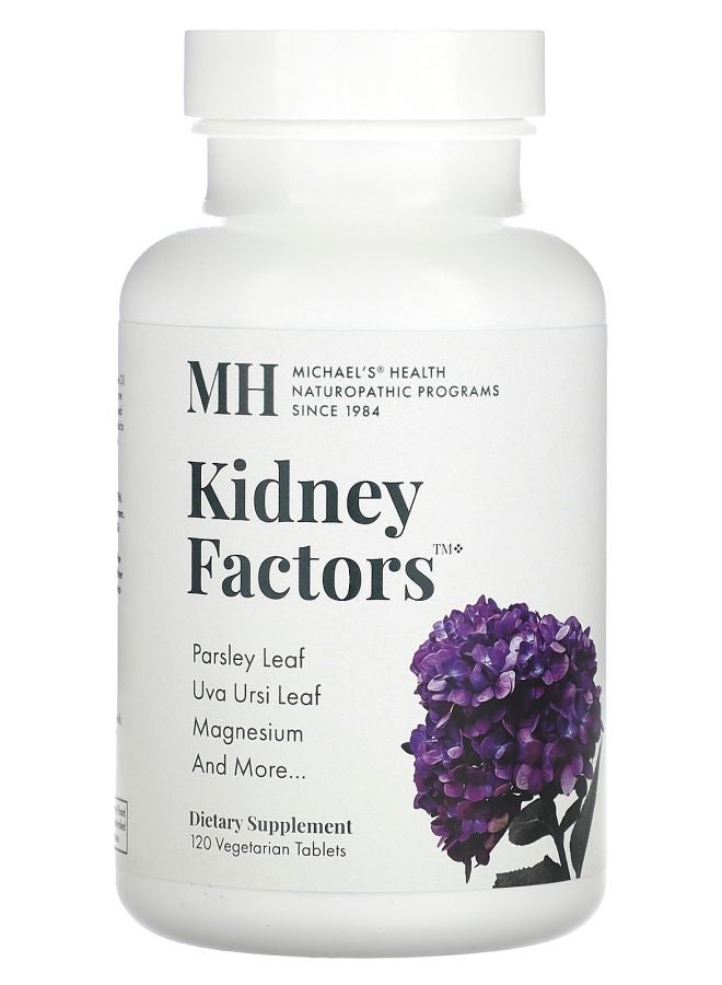 Michael's Naturopathic Kidney Factors 120 Vegetarian Tablets