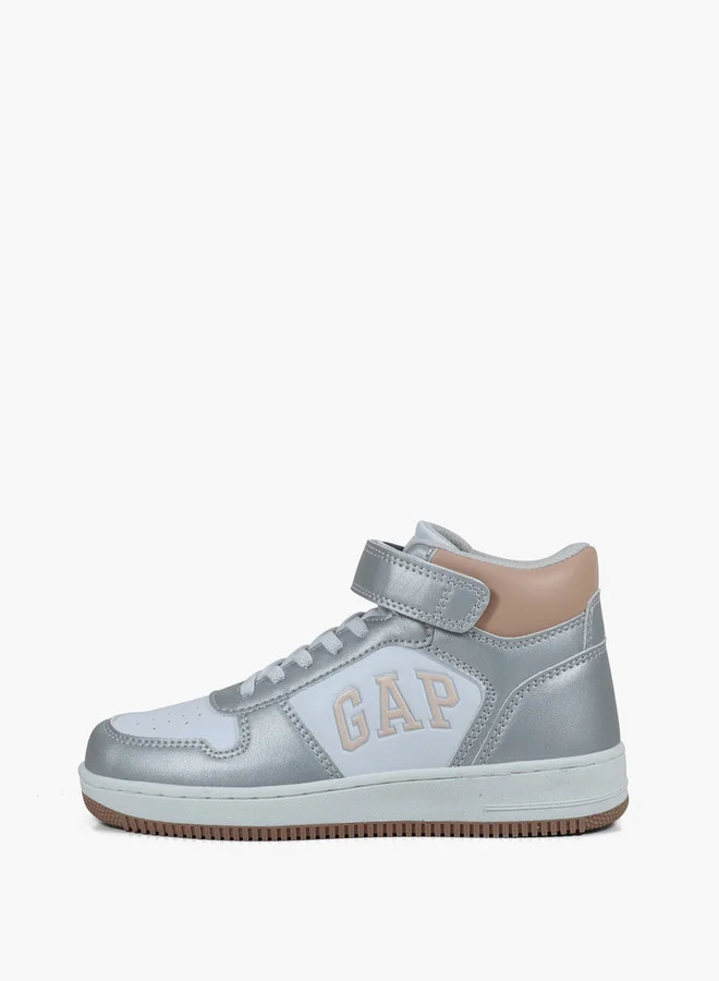 GAP Girls' BOSTON MID High Top Sneakers with Hook and Loop Closure - GPK5217143704