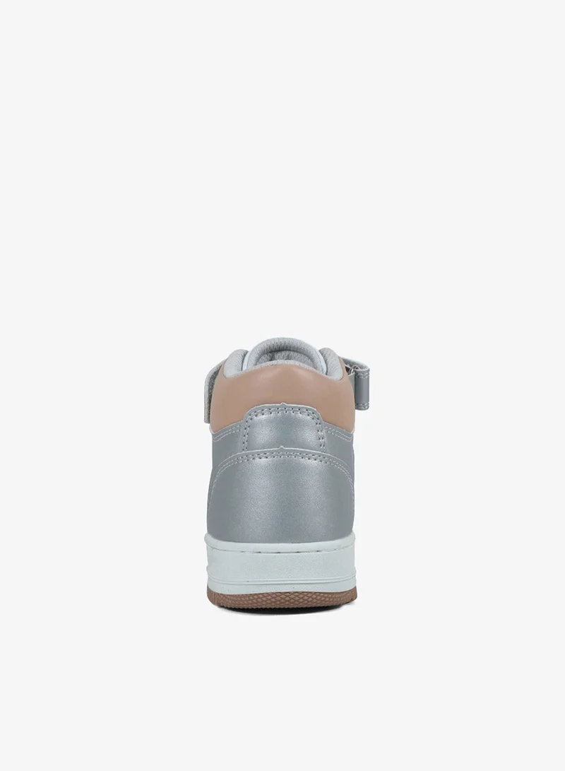 GAP Girls' BOSTON MID High Top Sneakers with Hook and Loop Closure - GPK5217143704