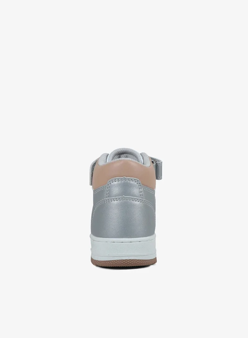 GAP Girls' BOSTON MID High Top Sneakers with Hook and Loop Closure - GPK5217143704