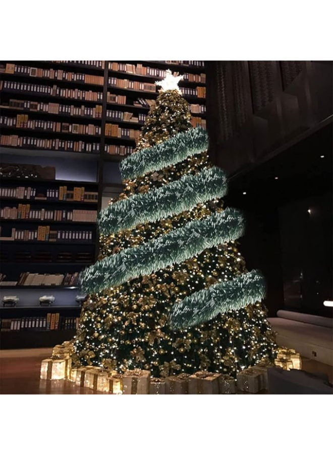 5 قطع - إكليل شجرة عيد الميلاد اللامع - Image 2