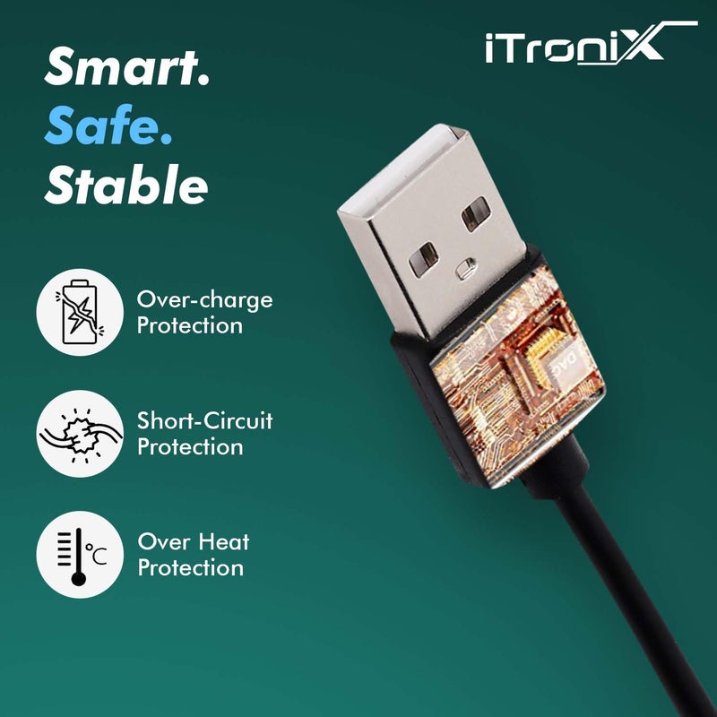 iTronix Charging Cable for Honor Band 6 / Watch ES/Huawei Band 6 / Band 7 / Watch FIT (Cable Only) - Image 4
