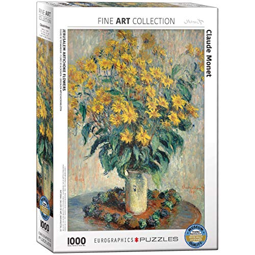 EuroGraphics Jerusalem Artichoke by Claude Monet 1000 Piece Puzzle - Image 4