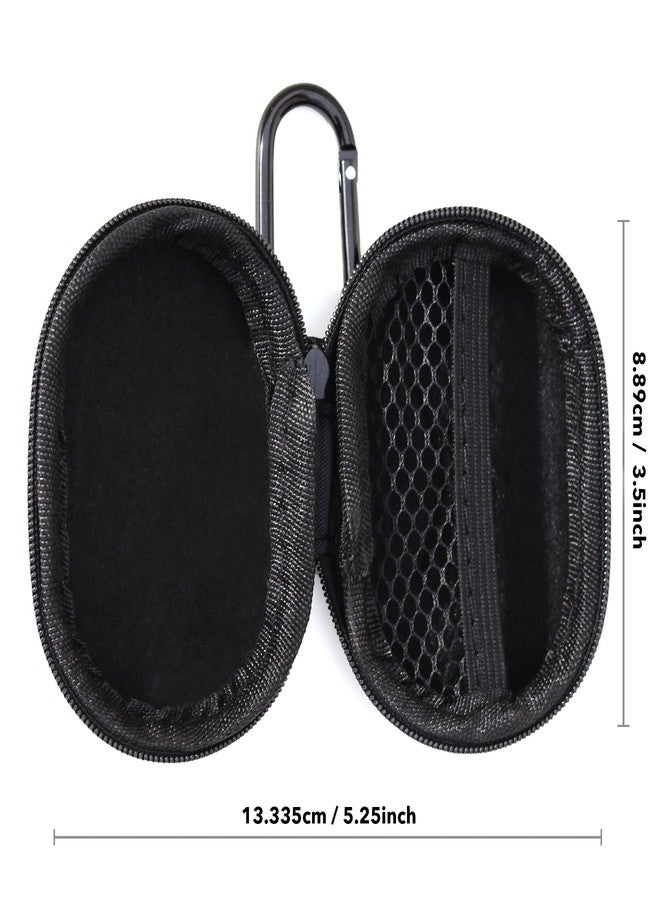 Decibullz - Zipper Headphones Carrying Case, Perfect for Earphones and Earplugs (Black) - Image 3