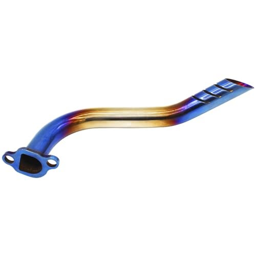WNOOENG Header Exhaust Pipe Kit for Coleman CT200u CT200u-ex BT200X KT196 196cc 6.5hp, for Non-Hemi Predator 212cc Baja Warrior MB200 GX160 GX200 Engine Axis M200 Mini Bike - Image 5