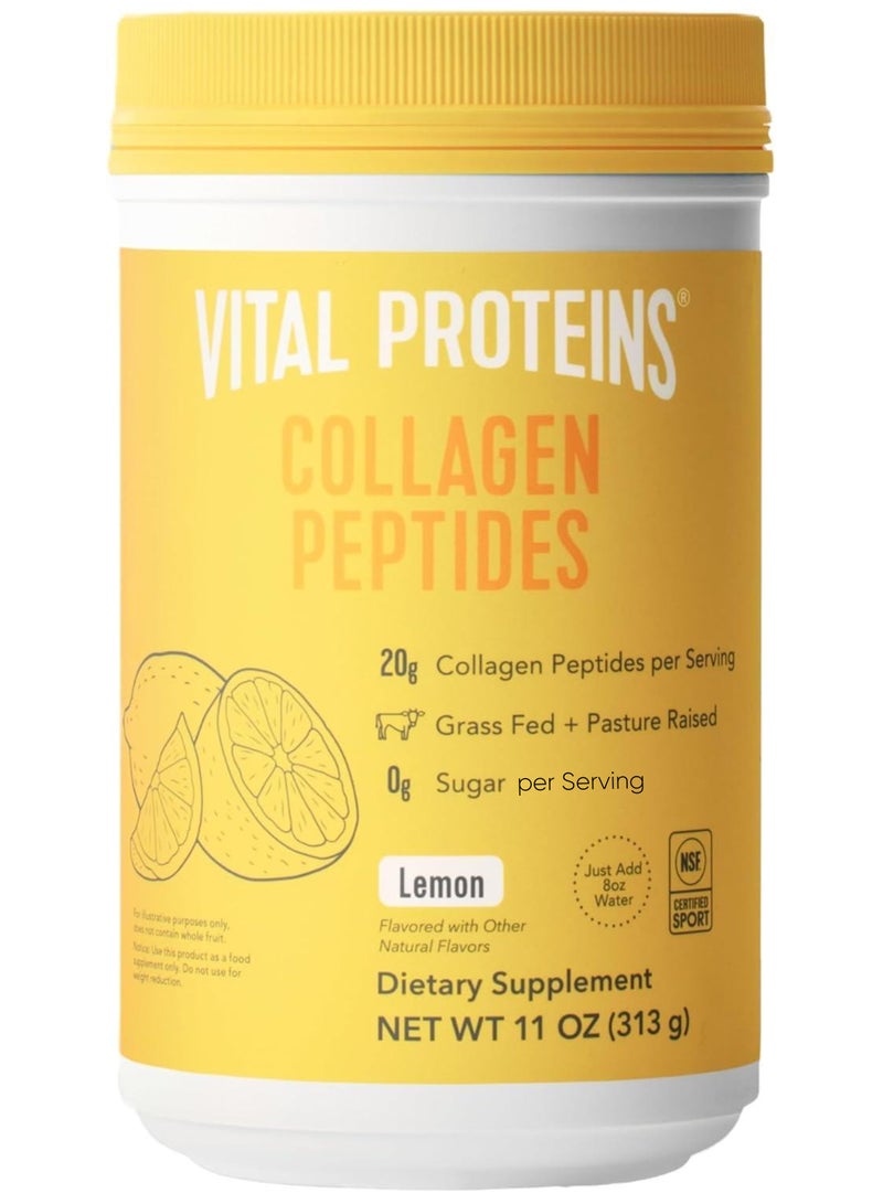 Vital Proteins ببتيدات الكولاجين، ليمون، 11 أونصة - Image 1