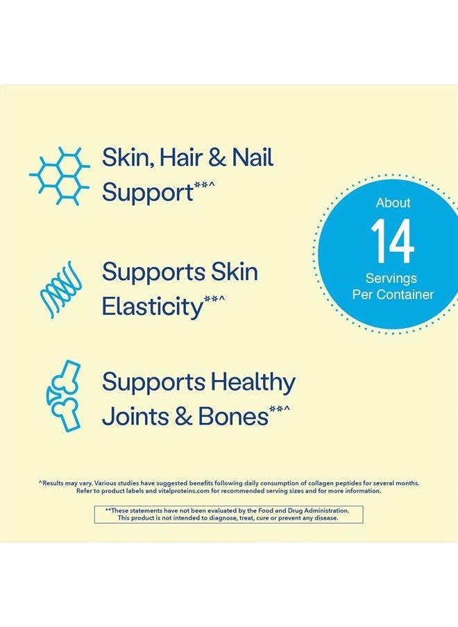 Vital Proteins Collagen Peptides Powder, Promotes Hair, Nail, Skin, Bone and Joint Health, Lemon 11 Ounce  - Image 4