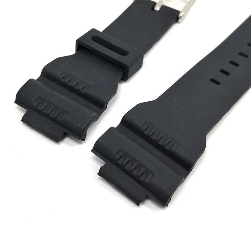 Bluejw Black PU Sport Replacement Watchband Wrist Bracelet Used for Strap on G-7900SL GW-7900B GR-7900NV Accessories - Image 3